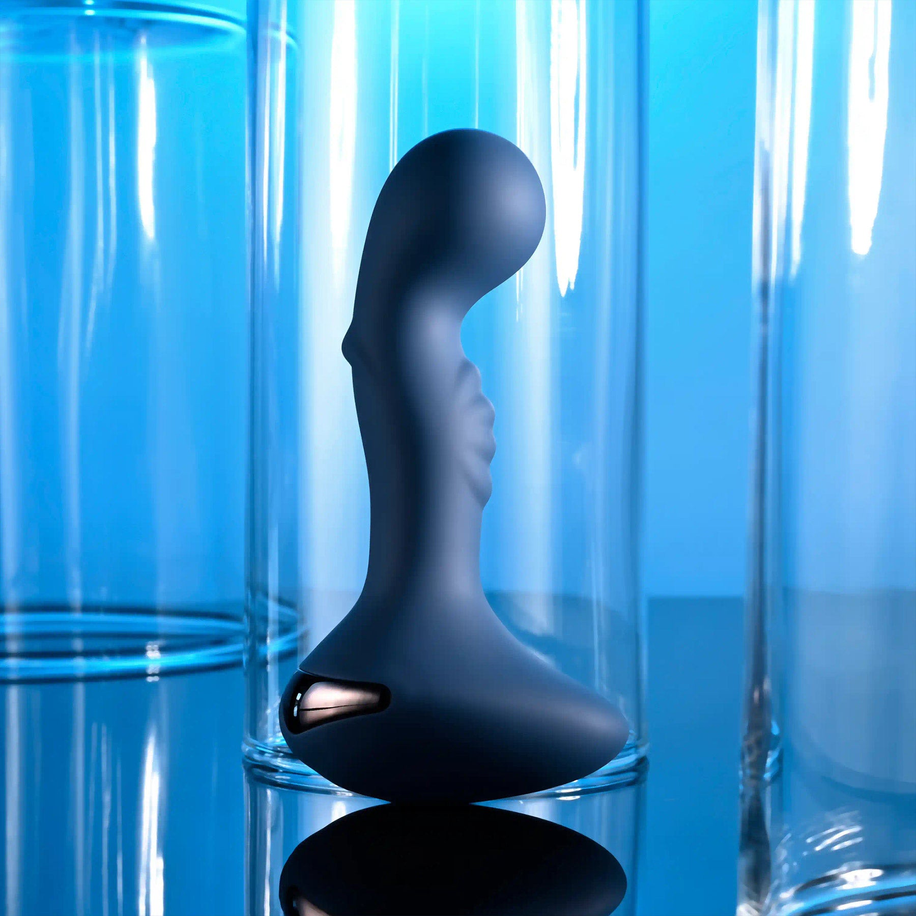 Zero Tolerance Blue Oasis Rechargeable Silicone Vibrating Anal Plug