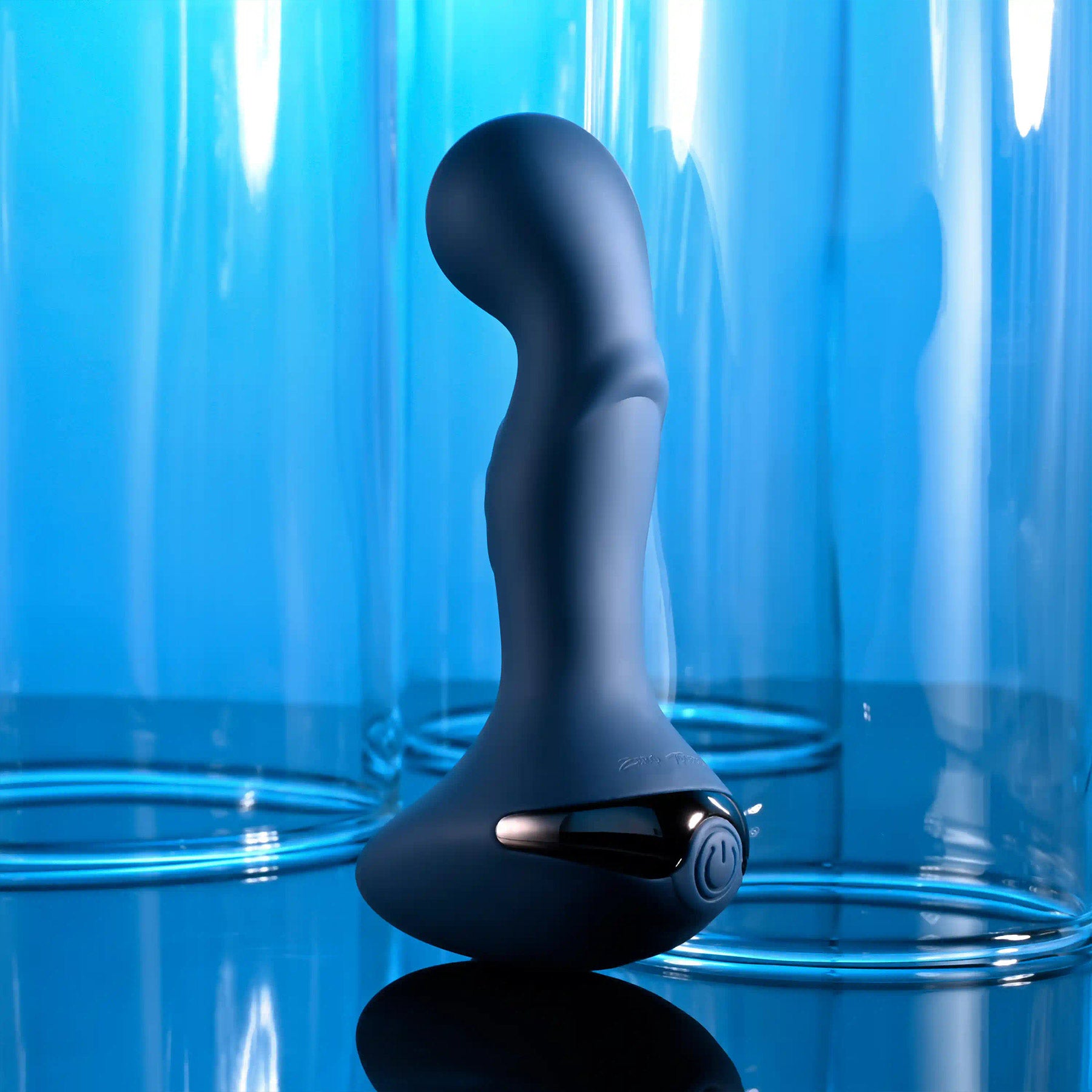 Zero Tolerance Blue Oasis Rechargeable Silicone Vibrating Anal Plug