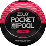 ZOLO Pocket Pool 8 Ball Penis Masturbator