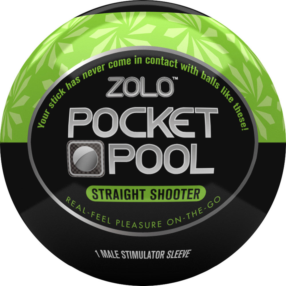 ZOLO Pocket Pool Straight Shooter Penis Masturbator