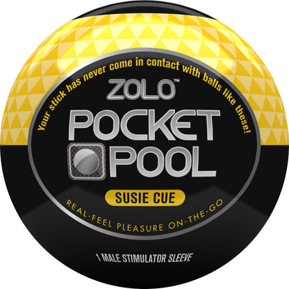 ZOLO Pocket Pool Susie Cue Penis Masturbator