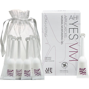 AH! YES Water Based Vaginal Moisturizer 6 - .17 oz Single Use Applicators