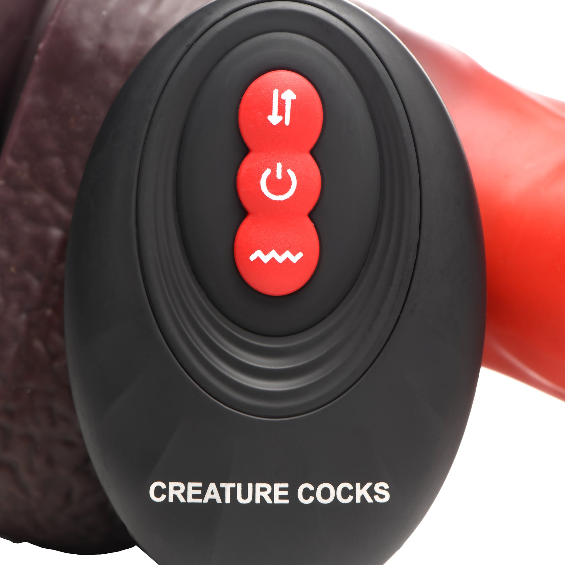 Ramming Hound Thrusting & Vibrating Rechargeable Silicone Dildo By Creature Cocks