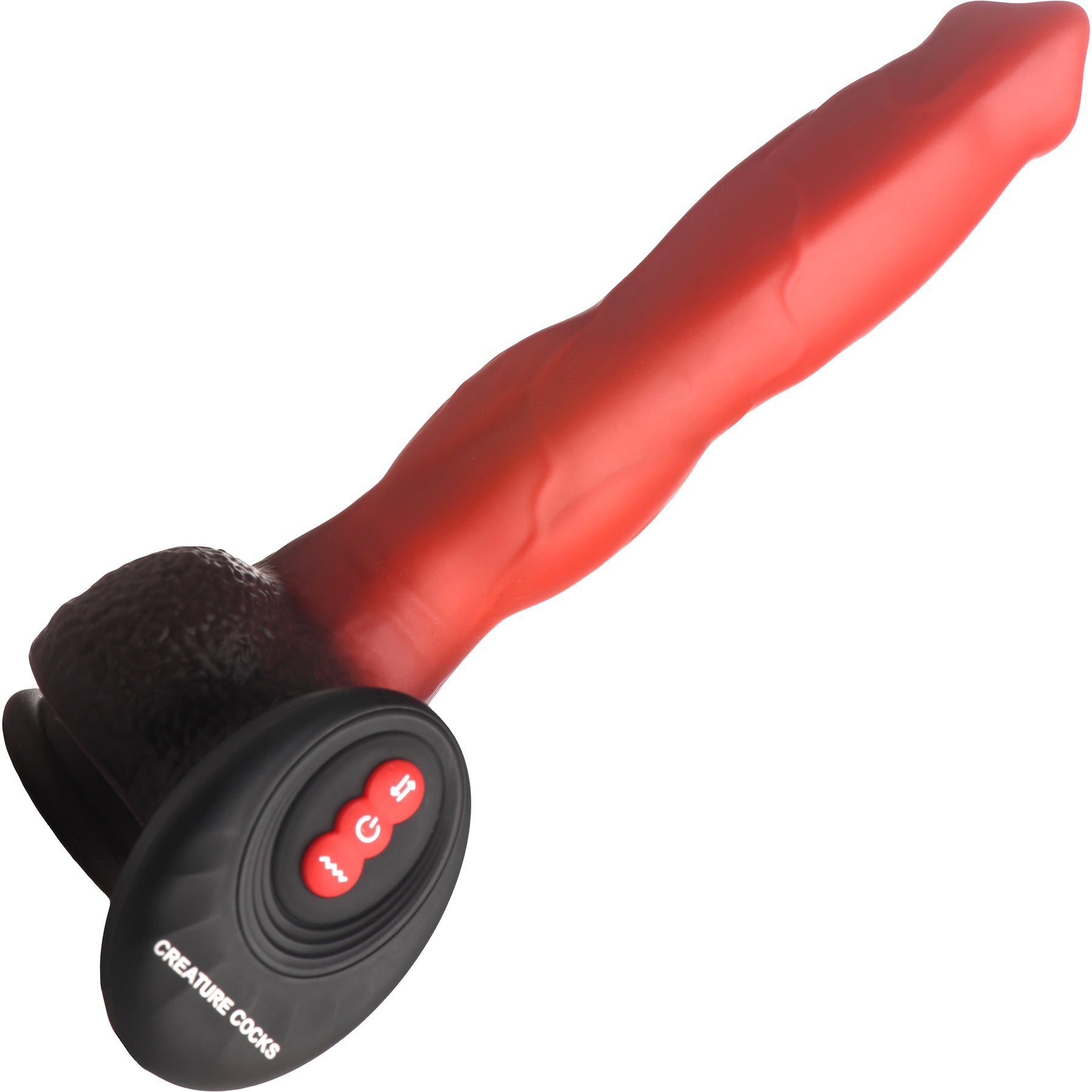 Ramming Hound Thrusting & Vibrating Rechargeable Silicone Dildo By Creature Cocks