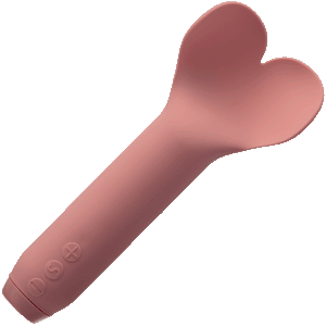 Je Joue Amour Bullet Silicone Vibrator With Fluttering Heart Tip