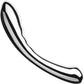 Le Wand Arch Solid Stainless Steel, Double-Sided Dildo