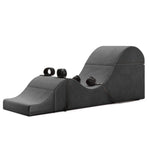 Liberator Bondage Aria Convertible Sex Chaise & End Of Bed Bench - Microvelvet Black