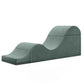 Liberator Aria Convertible Sex Chaise & End Of Bed Bench - X-Wide Microvelvet Deep Green