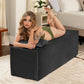 Liberator Aria Convertible Sex Chaise & End Of Bed Bench - Microvelvet Black
