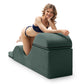Liberator Aria Convertible Sex Chaise & End Of Bed Bench - Microvelvet Deep Green