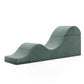 Liberator Aria Convertible Sex Chaise & End Of Bed Bench - Microvelvet Deep Green