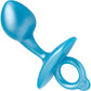 b-Vibe Butties Bulb Silicone Prostate Plug - Blue