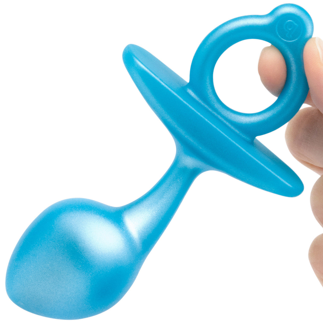 b-Vibe Butties Bulb Silicone Prostate Plug - Blue