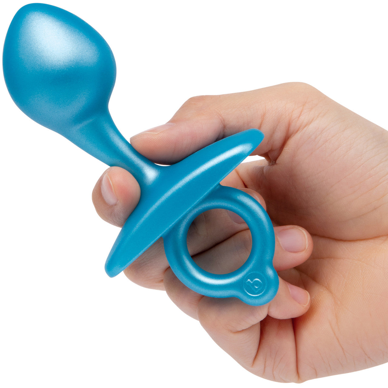 b-Vibe Butties Bulb Silicone Prostate Plug - Blue