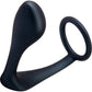 b-Vibe Butties Ringer Silicone Cock Ring & Prostate Plug - Black