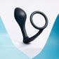 b-Vibe Butties Ringer Silicone Cock Ring & Prostate Plug - Black