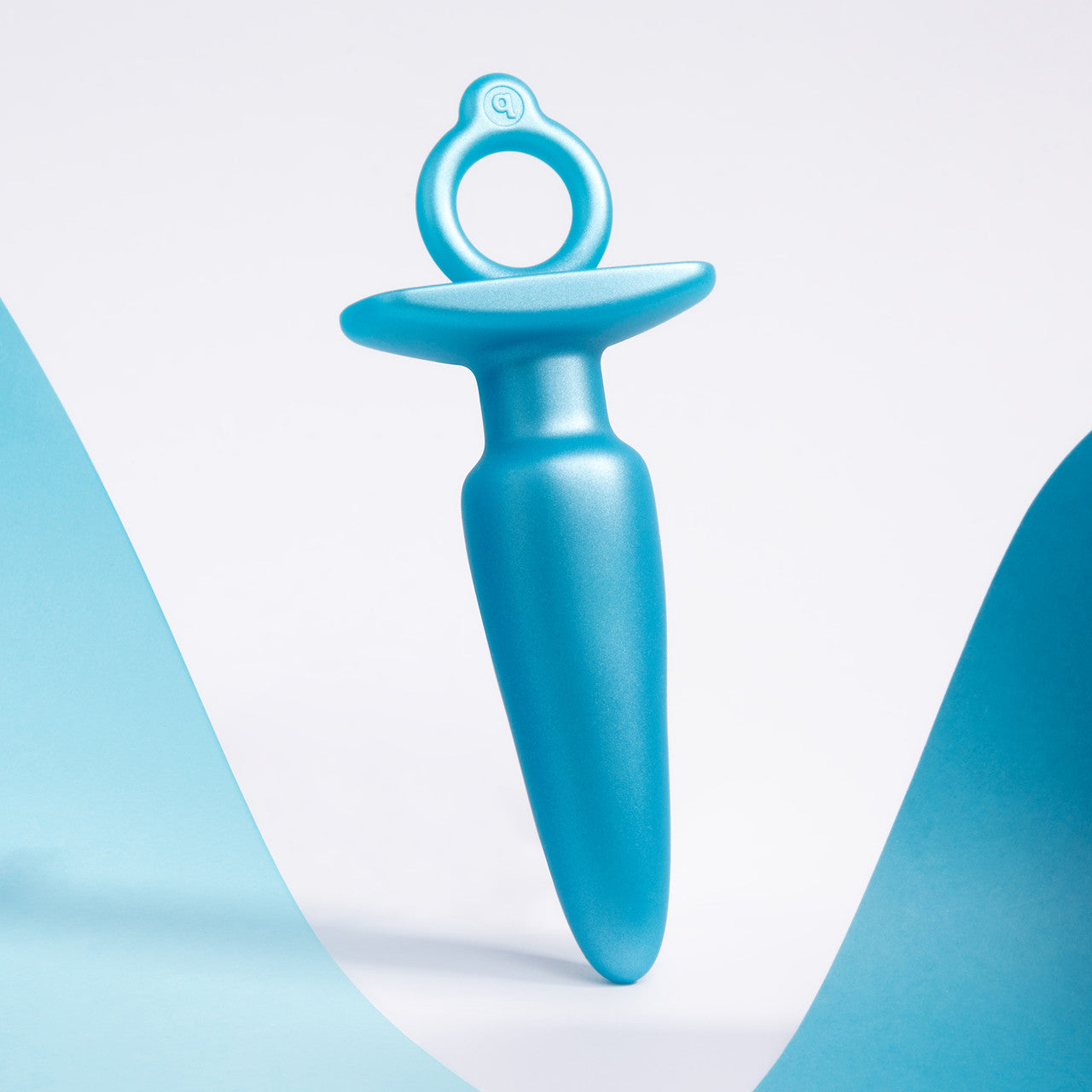 b-Vibe Butties Sleek Tapered Silicone Anal Plug - Blue b-Vibe Butties Sleek Tapered Silicone Anal Plug - Blue