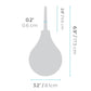 b-Vibe Anal Massage & Education Set With Snug Plug 2, Le Wand Petite And Curve Attachment