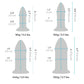 b-Vibe Glass Anal Dilators 4 Piece Set