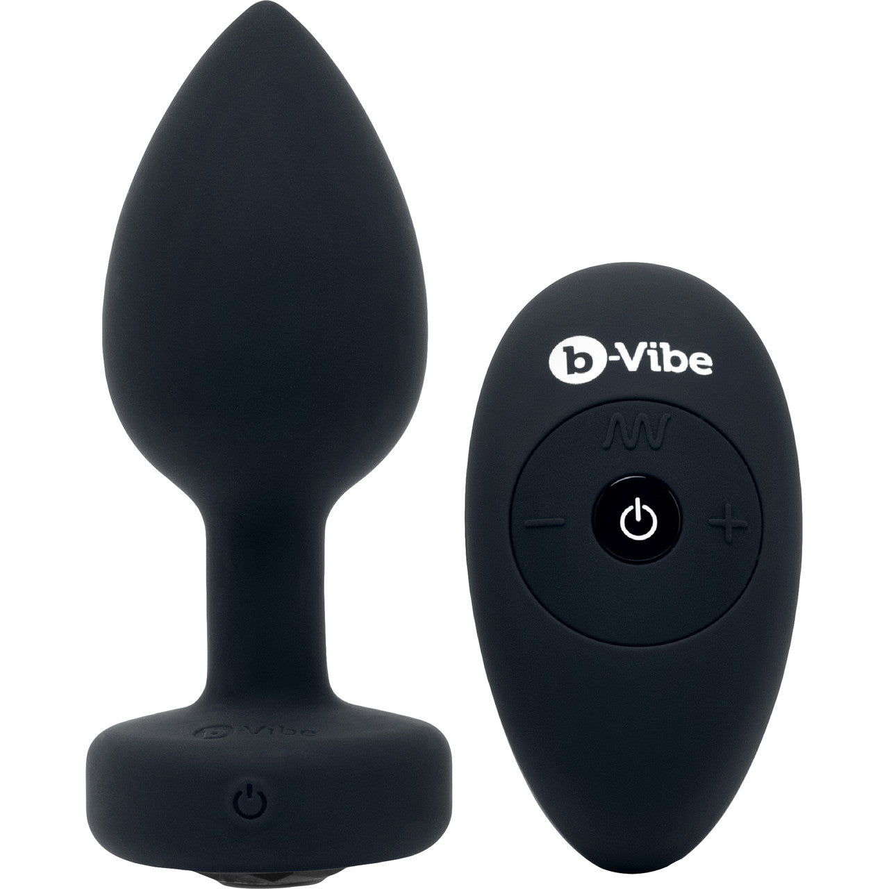 Vibrating Jewel Plug M/L - Remote Control Vibrating Jewel Plug M/L - Remote Control