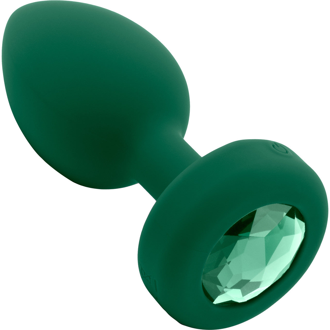 Emerald Green Vibrating Jewel Plug Emerald Green Vibrating Jewel Plug