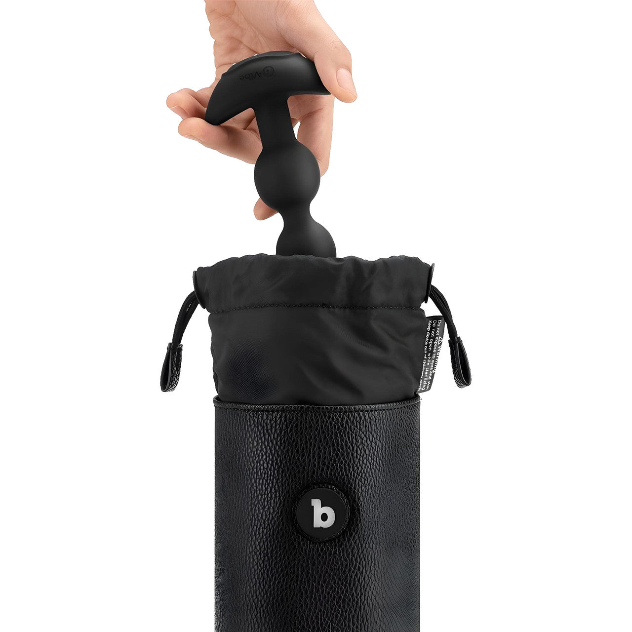 b-Vibe UV Sterilizer Pouch - Black