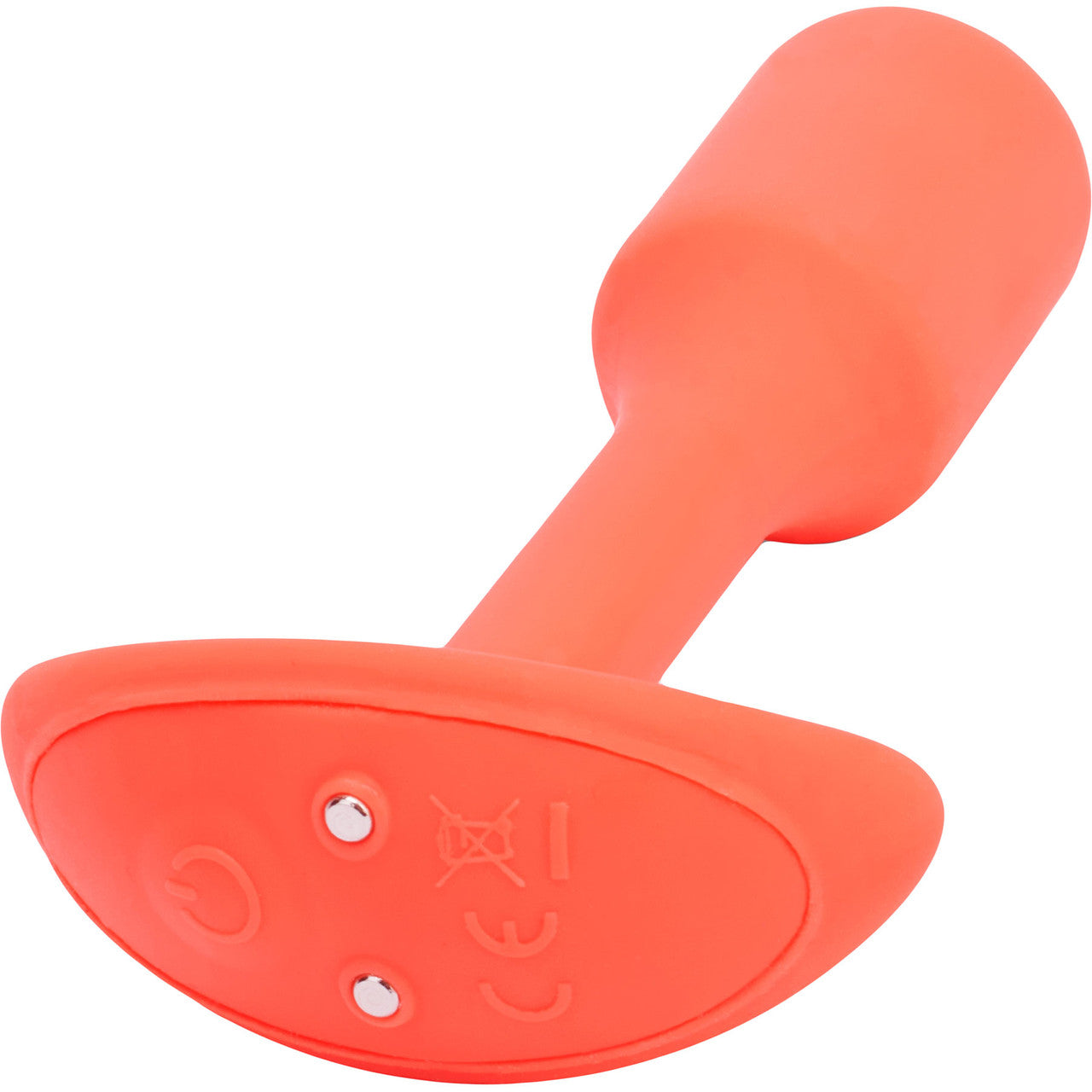 b-Vibe Vibrating Snug Plug 1 Rechargeable Silicone Anal Plug - Orange b-Vibe Vibrating Snug Plug 1 Rechargeable Silicone Anal Plug - Orange