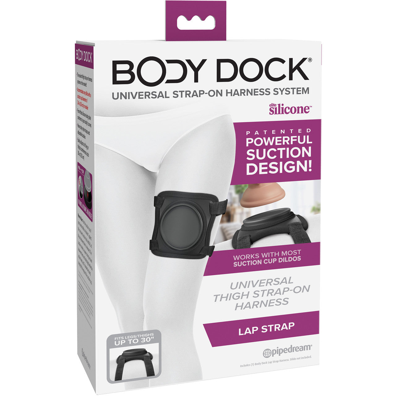 Body Dock Lap Strap Thigh Strap-On Harness System Body Dock Lap Strap Thigh Strap-On Harness System