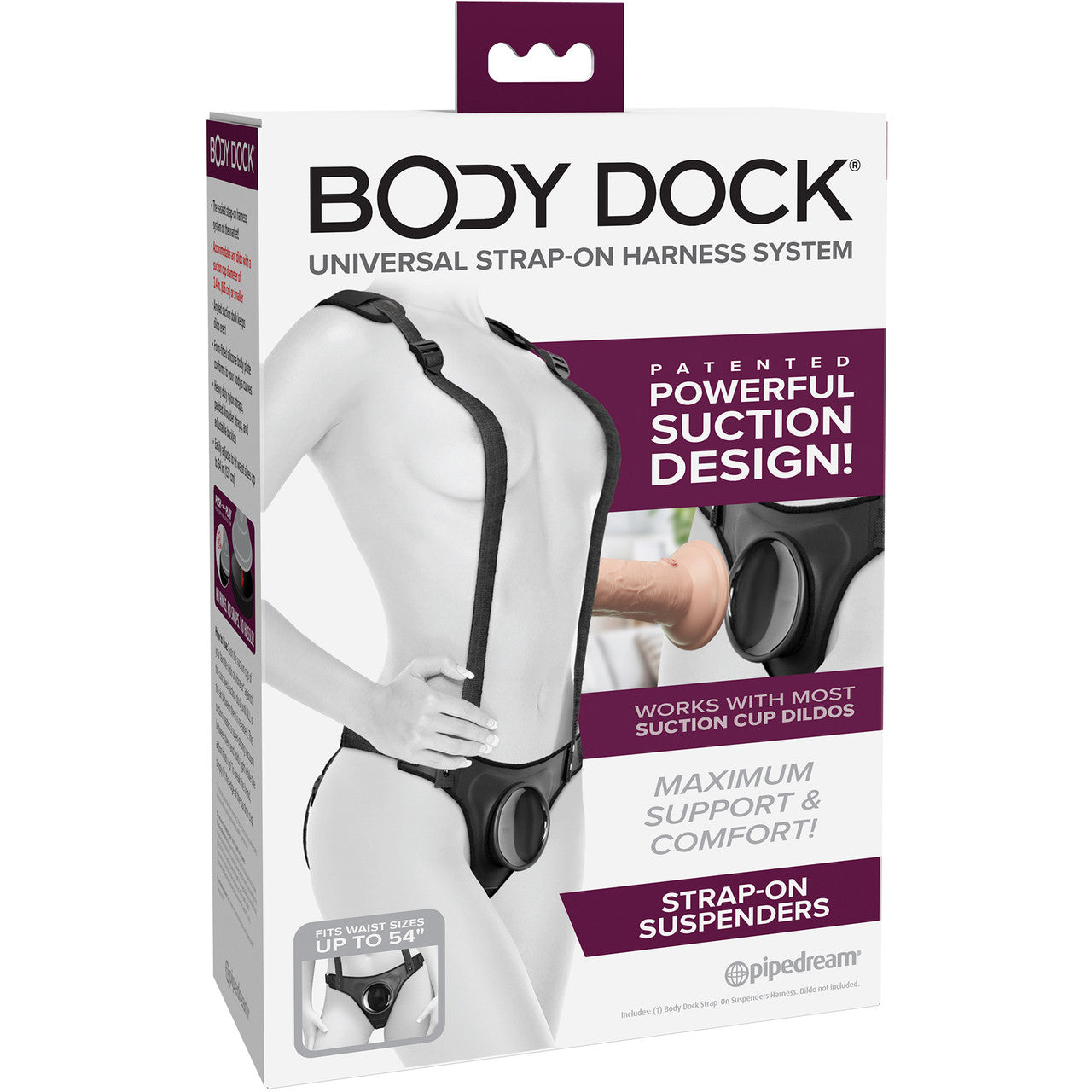 Body Dock Suspenders Strap-On Harness System