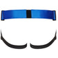 Strap-on-Me Curious Leatherette Strap-On Harness - Metallic Blue