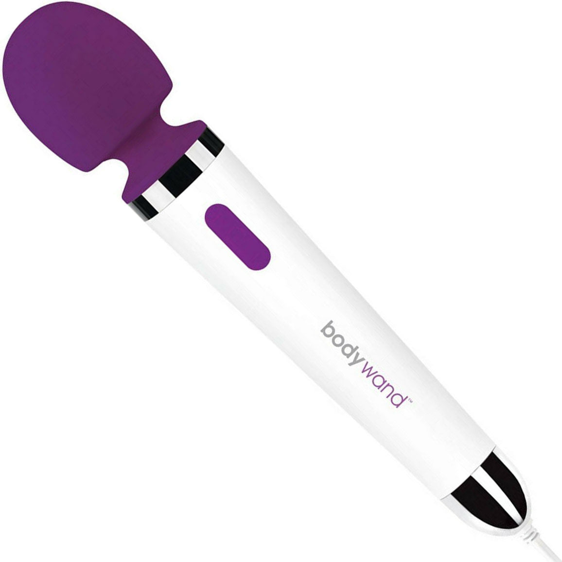 Multi-Function Plug In Silicone Massager By Bodywand - Purple