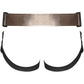 Strap-on-Me Curious Leatherette Strap-On Harness - Bronze
