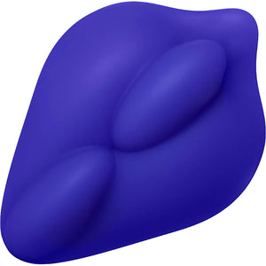 Bumpher Soft Silicone Dildo Base for Harness Play By Banana Pants - Midnight Blue