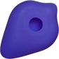 Bumpher Soft Silicone Dildo Base for Harness Play By Banana Pants - Midnight Blue