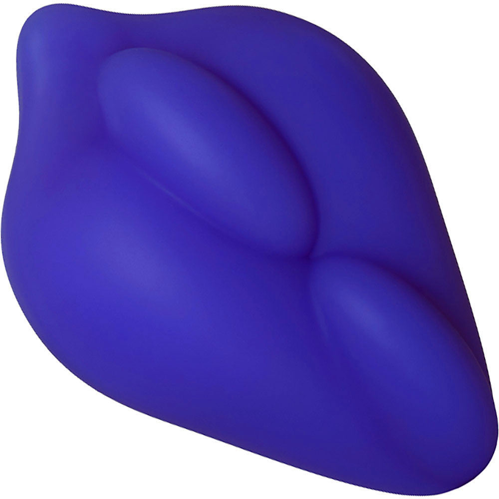 Bumpher Soft Silicone Dildo Base for Harness Play By Banana Pants - Midnight Blue