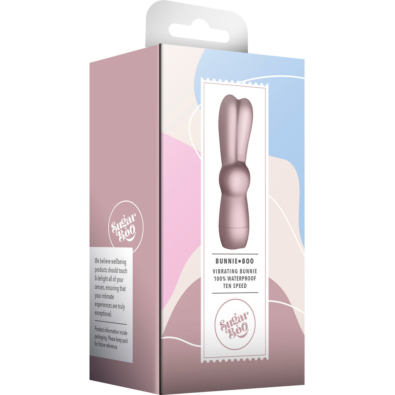 SugarBoo Bunnie Boo Silicone 10 Function Waterproof Clitoral Stimulator