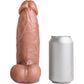 Hankey's Toys Nick Capra Original 8.5" Silicone Cock With Balls & Vac-U-Lock Base - Caramel