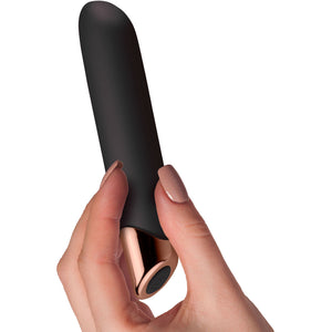 Chaiamo 10-Function Rechargeable Silicone Vibrator by Rocks-Off - Black