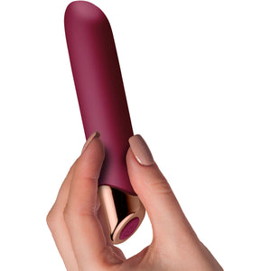 Chaiamo 10-Function Rechargeable Silicone Vibrator by Rocks-Off - Burgundy