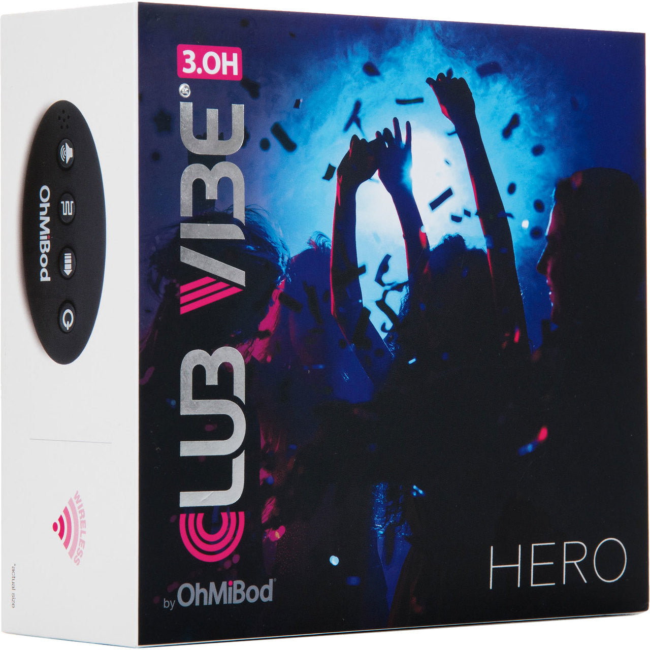 CLUB VIBE 3.OH HERO by OhMiBod - Wireless Remote Vibrating Butt Plug