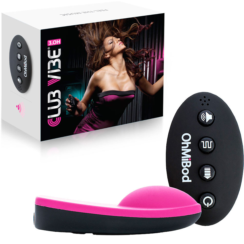 CLUB VIBE 3.OH PANTY VIBE by OhMiBod - Wearable Remote Vibrator