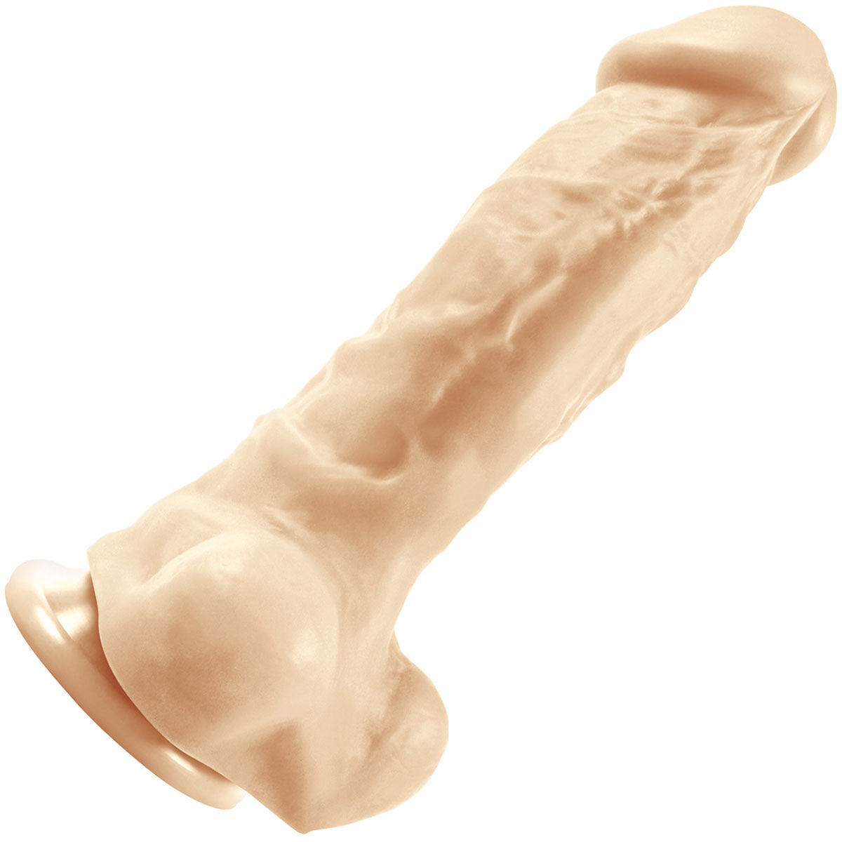 Colours Pleasures Thick 5 Inch Silicone Dildo - Vanilla