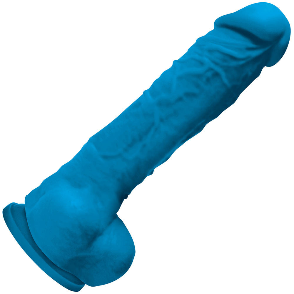 Colours Pleasures 5 Inch Blue Silicone Dildo