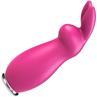 Crazzy Bunny Rechargeable Mini Vibrator by OhhhBunny - Pretty In Pink