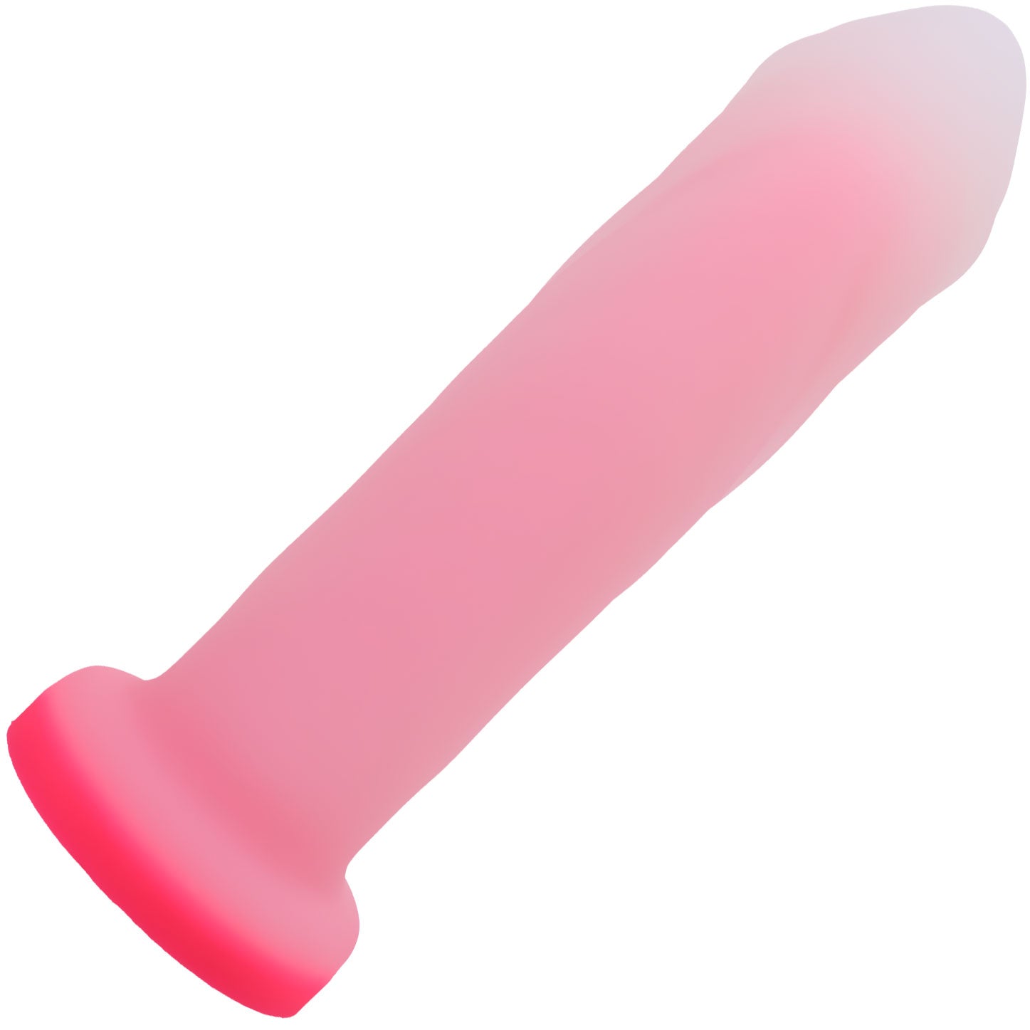 Cush O2 Dual Density Silicone Dildo By Tantus - Rose Quartz