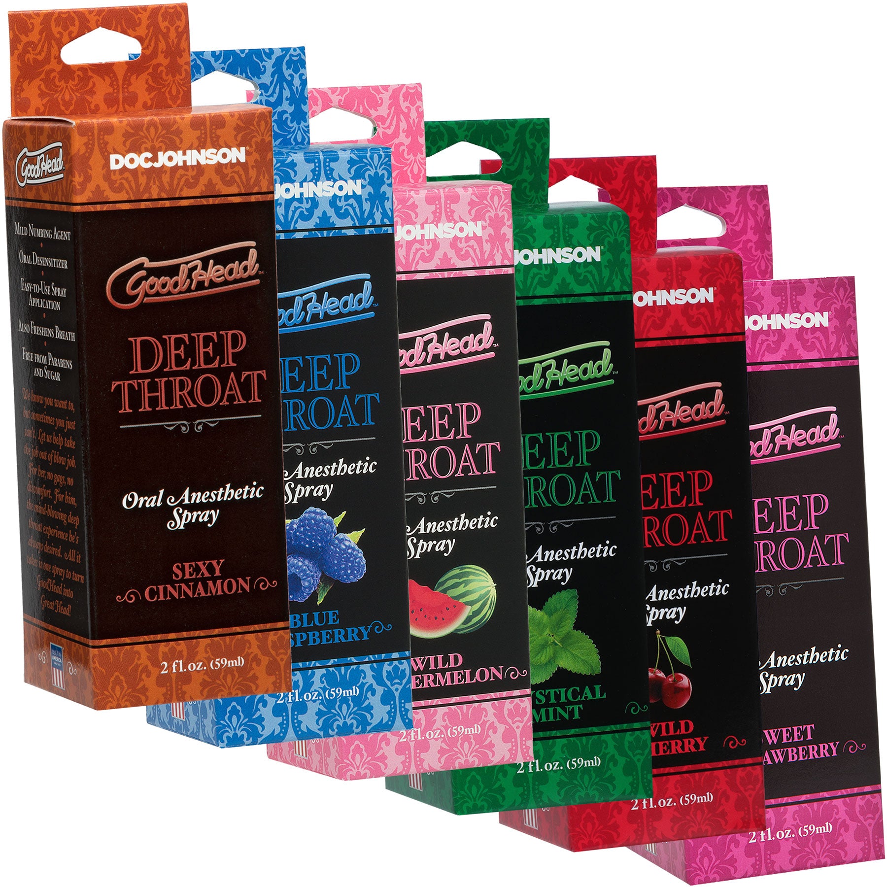 GoodHead Deep Throat Oral Anesthetic Spray 2 oz