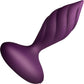 Desire Rechargeable Waterproof Silicone Anal Plug With Remote By Rocks-Off - Purple