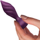 Desire Rechargeable Waterproof Silicone Anal Plug With Remote By Rocks-Off - Purple