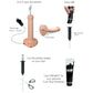 Strap-on-Me Squirting Harness Compatible Silicone Dildo