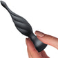 Discover Rechargeable Waterproof Silicone Anal Plug With Remote By Rocks-Off - Black